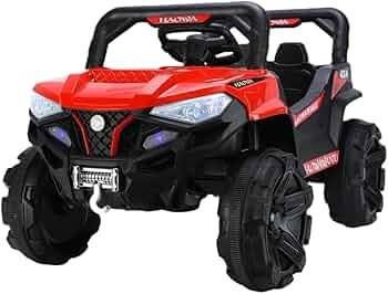 Fuoristrada rocky 12v rosso - rocky,
