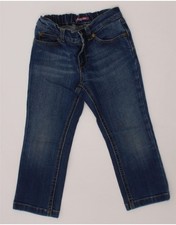 Jeans dritto LIU JO bambina 18-24 mesi W18 L15 blu navy cotone NH30
