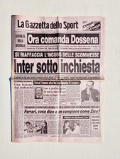 GAZZETTA DELLO SPORT 7 OTTOBRE 1983 DOSSENA - INTER - PATRIZIO OLIVA - ZICO
