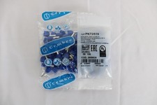 Cembre PKT2510 - TUBETTO TERMINALE 'TWIN', PREISOLATO IN PA6, BLU, DA 100PZ