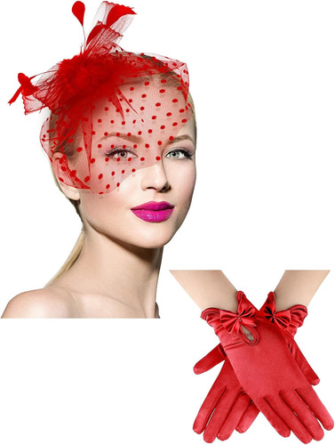 Cappello fascinator anni 50 - ,,