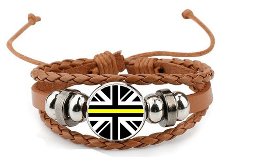 Thin yellow line brown - thin,
