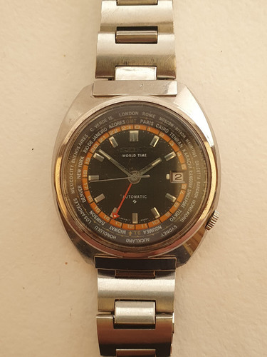 Seiko world time 6117 - seiko, 6117-8400