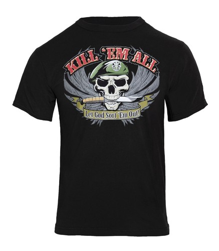 Shirt nera kill - em, all