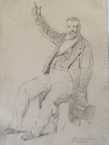 Dessin esquisse homme giovanni - dessin,