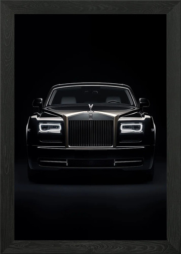 Rolls royce poster arte - rolls,