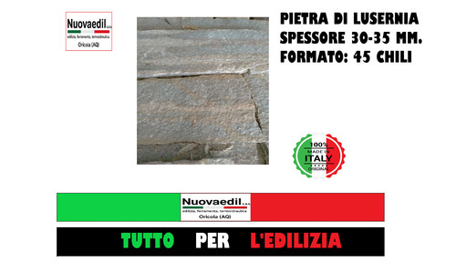 Pietra lusernia mosaico lastre - lusernia,