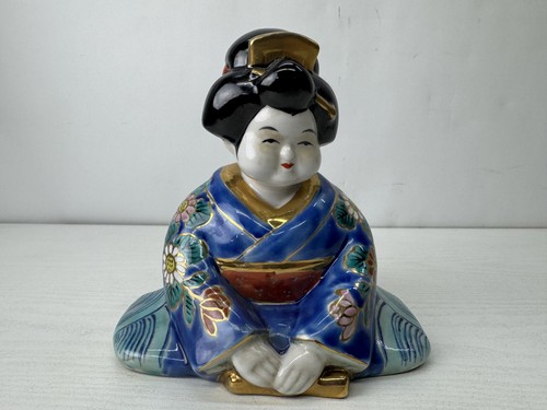 Y10170 okimono kutani ware - y10170, kutani-ware