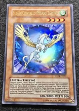 Yugioh! Bestia Cristallo Pegaso Zaffiro Ultra Rara FOTB-IT007 Anno 2007 Ita