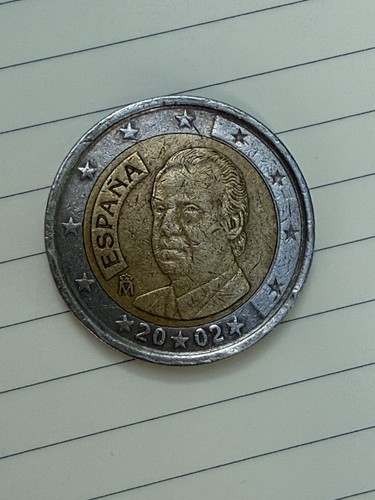 Moneta euro spagna 2002 - euro,