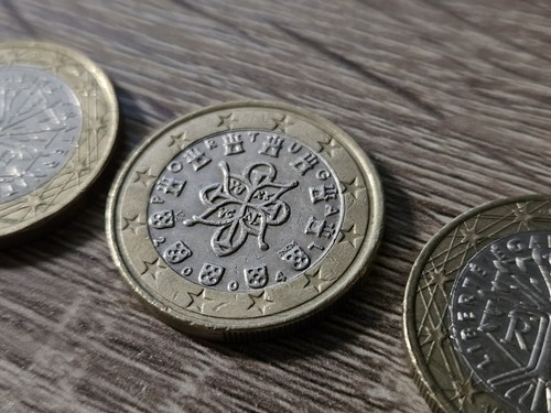 Lotto monete 1 euro - da,