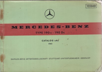 Mercedes benz w110 190c - mercedes, &