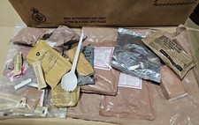 24 Hour British Army Ration Pack MRE EPA razione operativa 1 giorno Survival Food Menue