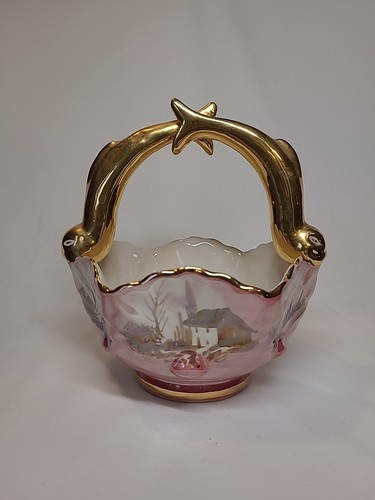Cestino vintage ceramica - vintage, in