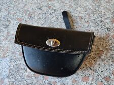 CAFE RACER Borsa Moto Borsetta Laterale Nero SELLA Ducati Pantah Larghezza 28cm