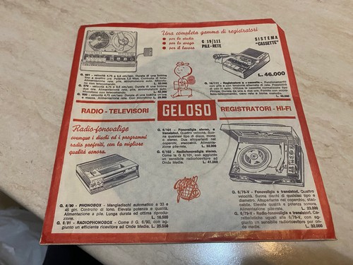 Rarissimo disco flexy geloso - disco,