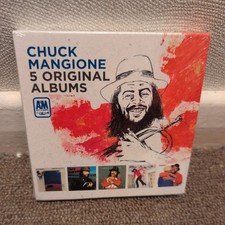 CHUCK MANGIONE 5 ORIGINAL ALBUMS BOX SET 32 TRACK LISTINGS AUDIO MUSIC CD NEW (D