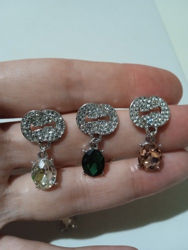 Orecchini colore argento - , con