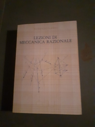 Lezioni meccanica razionale - lezioni, di