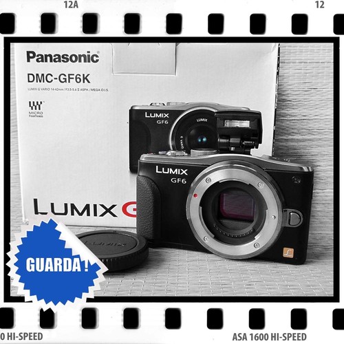 Panasonic lumix gf6 corpo - panasonic,