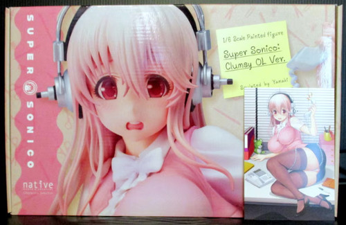 Super sonico clumsy office - sonico,