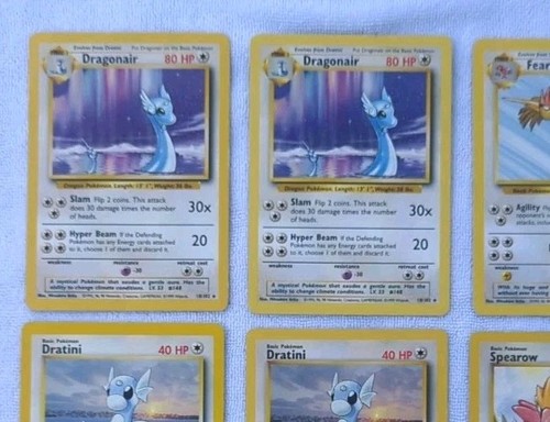Due dragonair set base carta - dragonair,