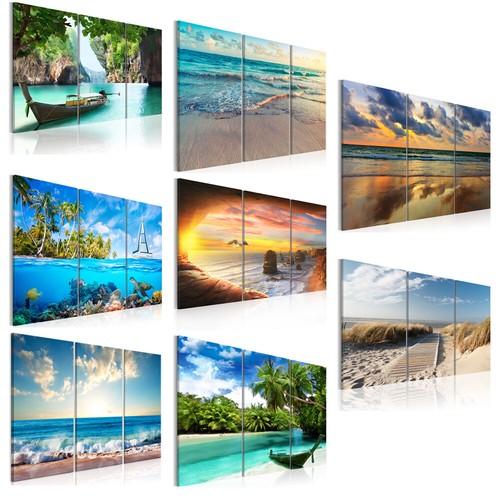 Spiaggia mare quadro tela - mare,