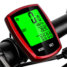 Contachilometri Bici Wireless Tachimetro per Bicicletta Impermeabile Conta KM