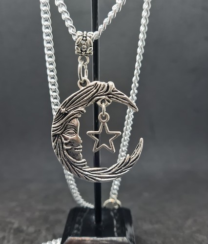 Collana luna 38x30 ciondolo - 38x30, mm