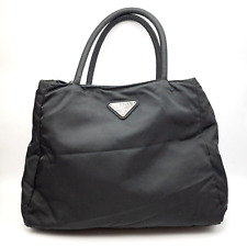 Borsa a mano Prada nylon nero tessuto originale dal GIAPPONE
