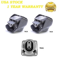 3PCS MOTOR & TRANS MOUNT FIT