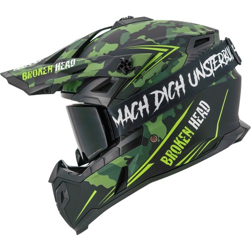 Broken head casco - da, cross