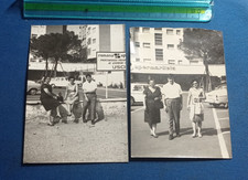2 VECCHIE FOTO FOTOGRAFIE ROMA SPARITA - ROMANA SUPERMERCATI