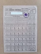 293A TESSERA CARTA ANNONARIA