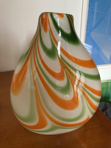 Vaso vetro sommerso con