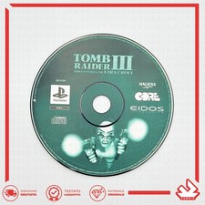 TOMB RAIDER III 3 ADVENTURES OF LARA CROFT – ITALIANO – SONY PLAYSTATION 1 PS1