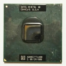 CPU CORE 2 DUO T6400 2.0GHz 2M SLGJ4 PROCESSORE INTEL