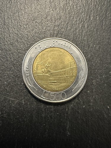 Repubblica italiana 500 - 500, lire