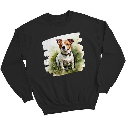 Felpa unisex jack russell cane - jack,