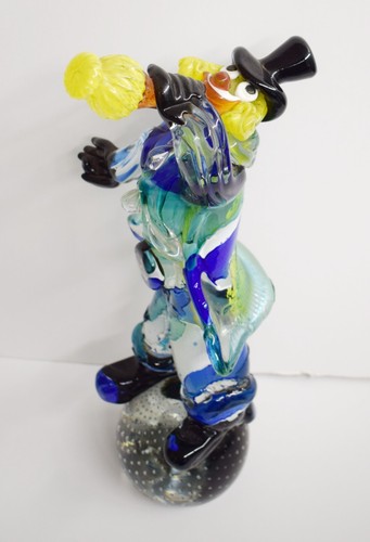 Clown vetro di murano - clown,