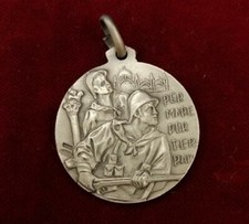 2723 - Medaglia del "Battaglione San Marco" - PER MARE PER TERRAM  - Argento 800