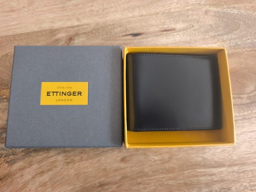 Portafoglio ettinger navy - portafoglio, navy/tan