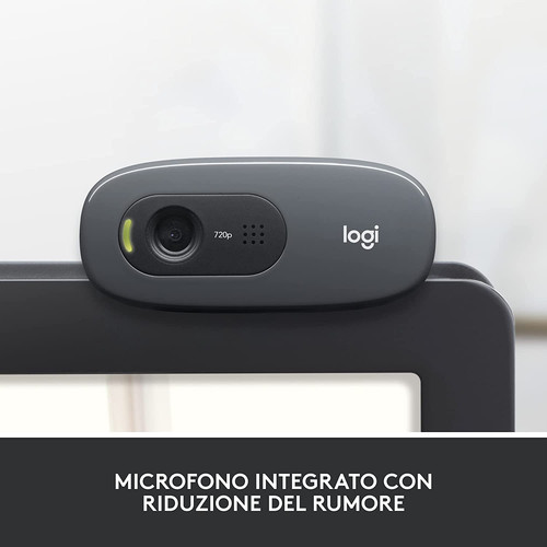 Logitech webcam 720p 30fps - webcam, 720p/30fps