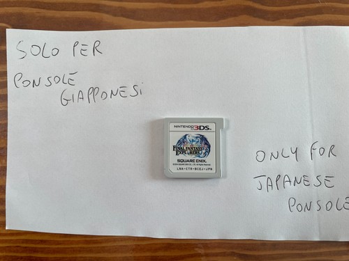 Solo giapponese final fantasy - giapponese,
