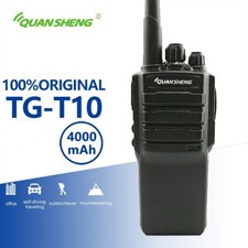 Quansheng TG-T10 Woki Toki 5w radio Uhf Vhf walkie talkie 4000mAh radio a batteria