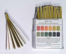 Cartina indicatrice pH 1÷14/cartina tornasole universale, 200 strisce, 10m