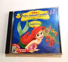LA SIRENETTA - Libro animato creativo CD ROM usato