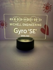 MICHELL GYRO SE  Ledlight Logo Lampada Hifi Amplificatore Giradischi No Thorens
