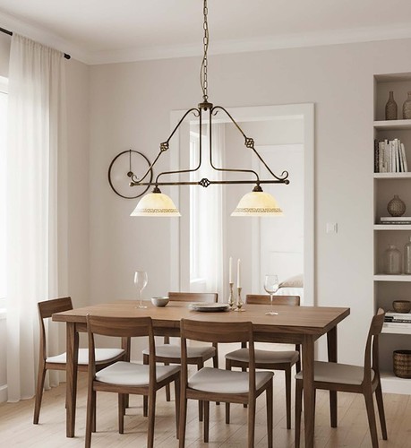 Lampadario bilanciere luci - a, 2