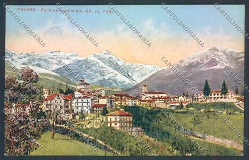 Biella favaro cartolina zt5925 - biella,